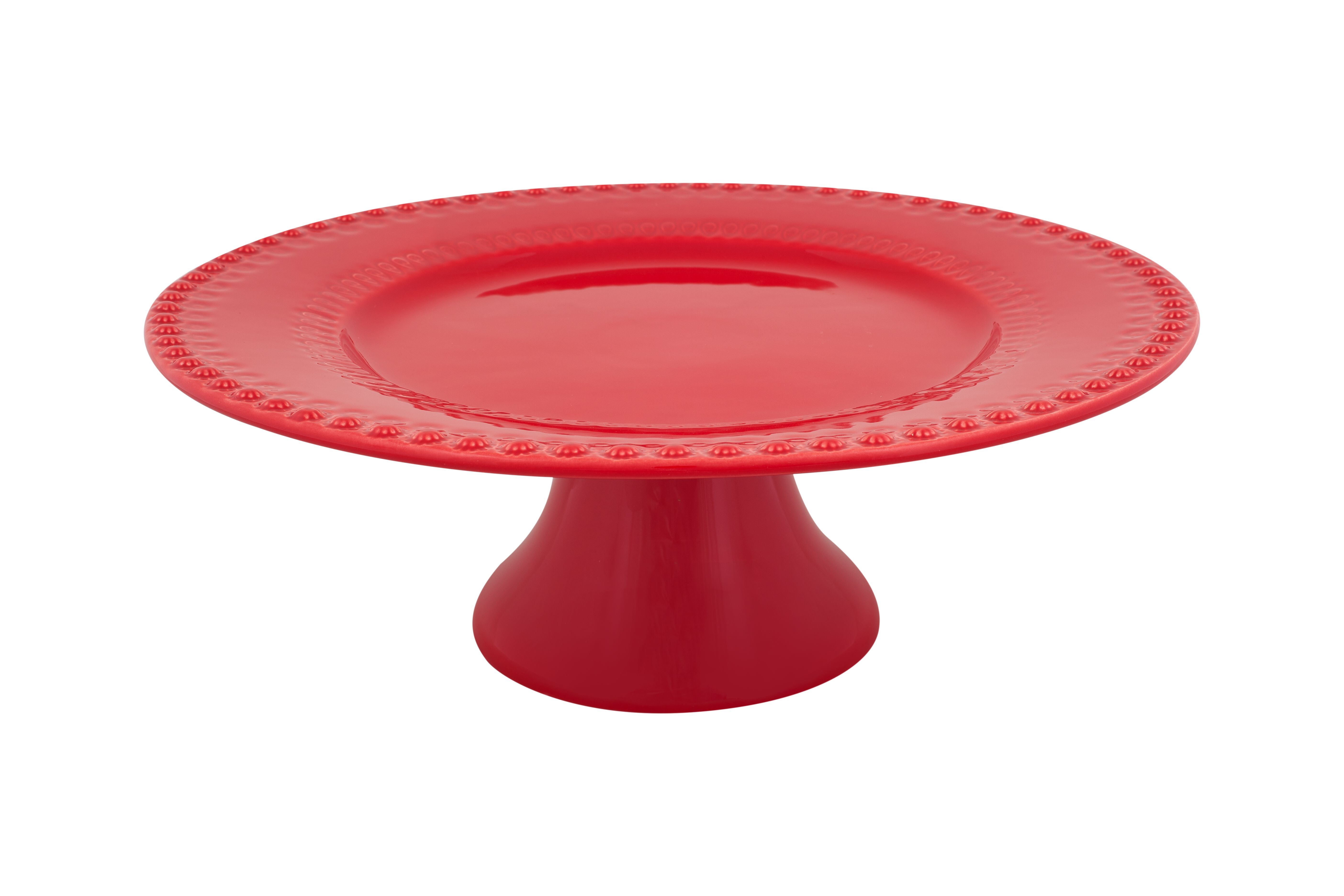 Large Cake Stand, Red, large image number null