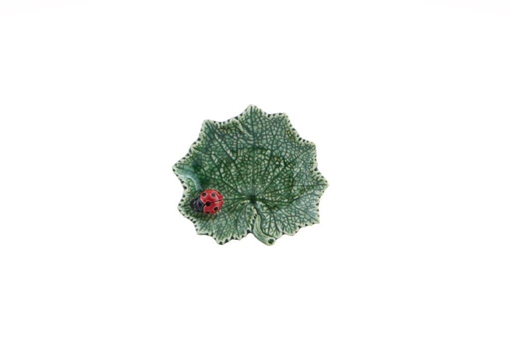 Leaf Ragwort with Ladybug
