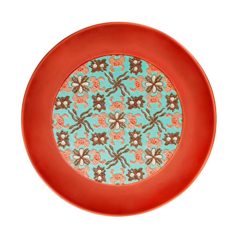 Panel Plate with Crab, , large image number null