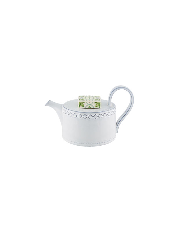 Tea Pot, White, large image number null