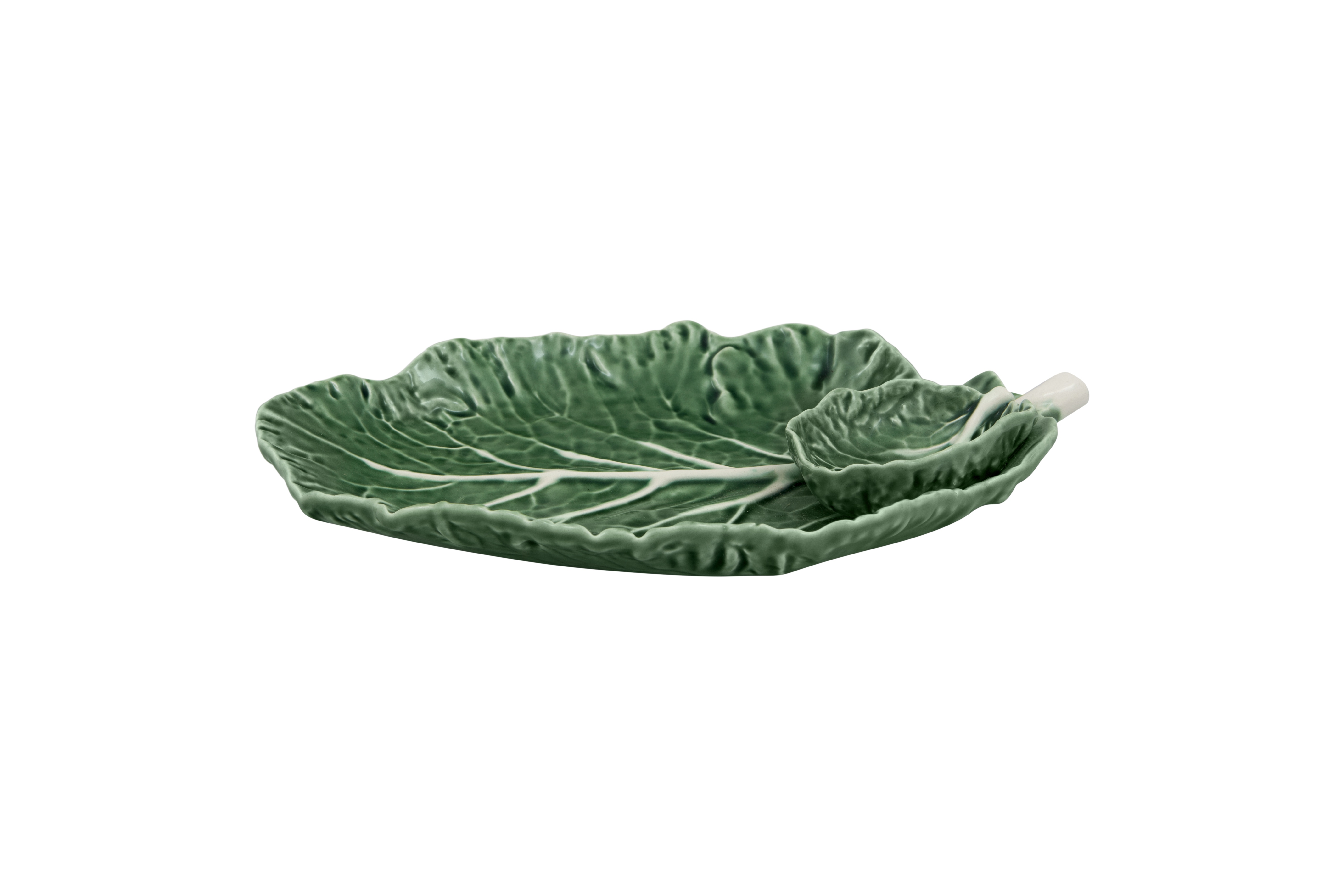 Leaf with Small Bowl, Green, large image number null