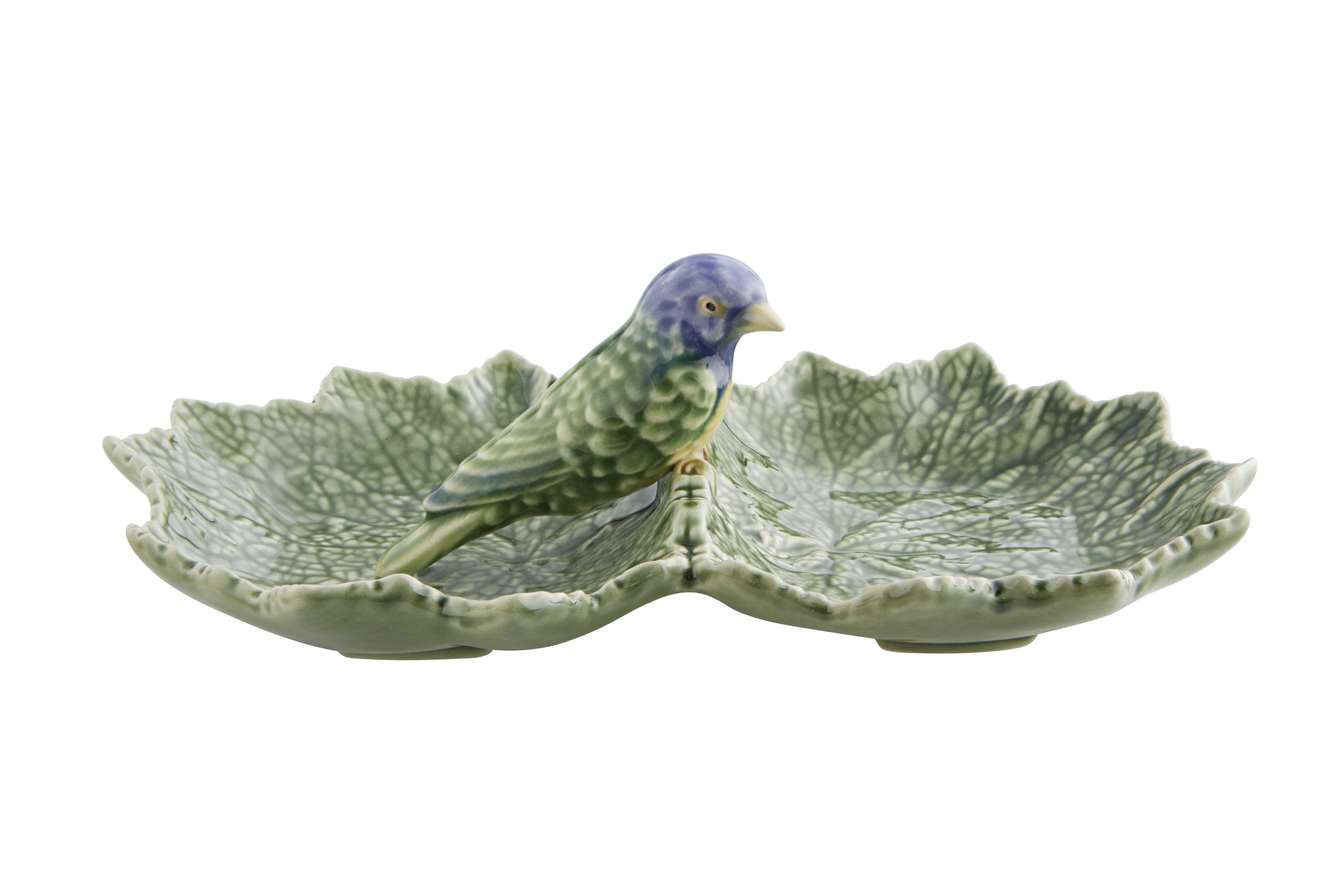 Double Leaf with Blue Bird