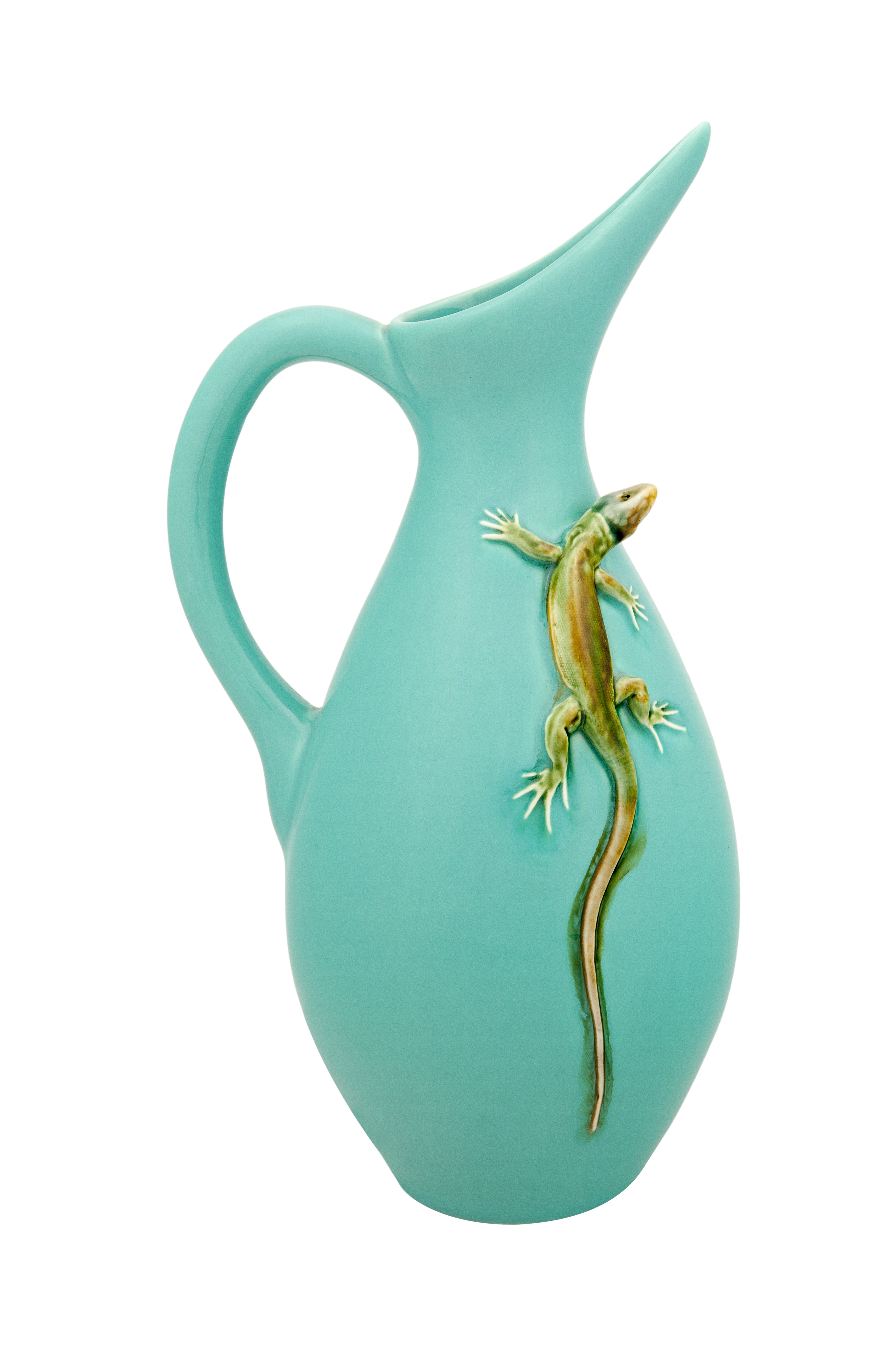 Pitcher with Lizard, , large image number null