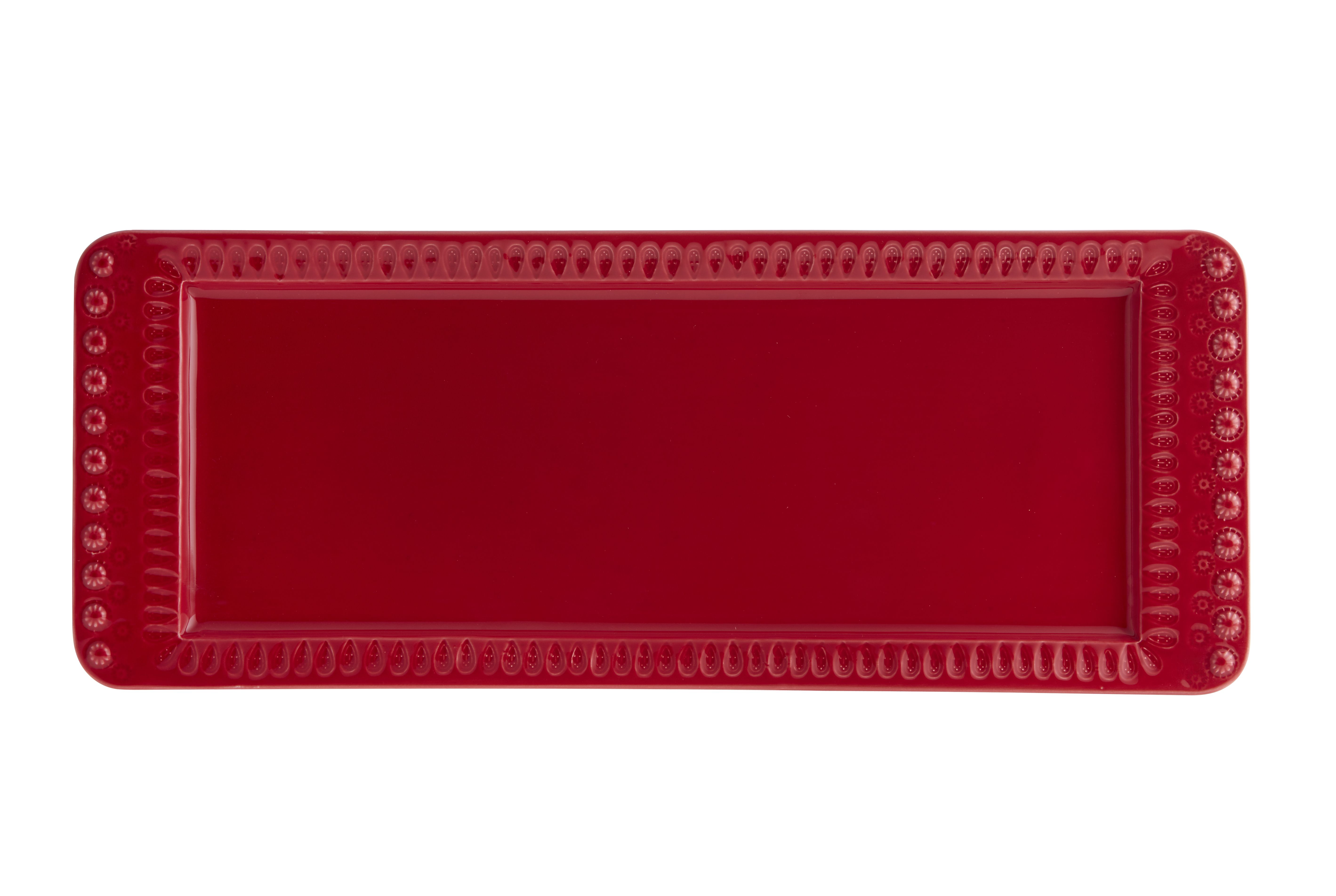 Tart Tray, Red, large image number null