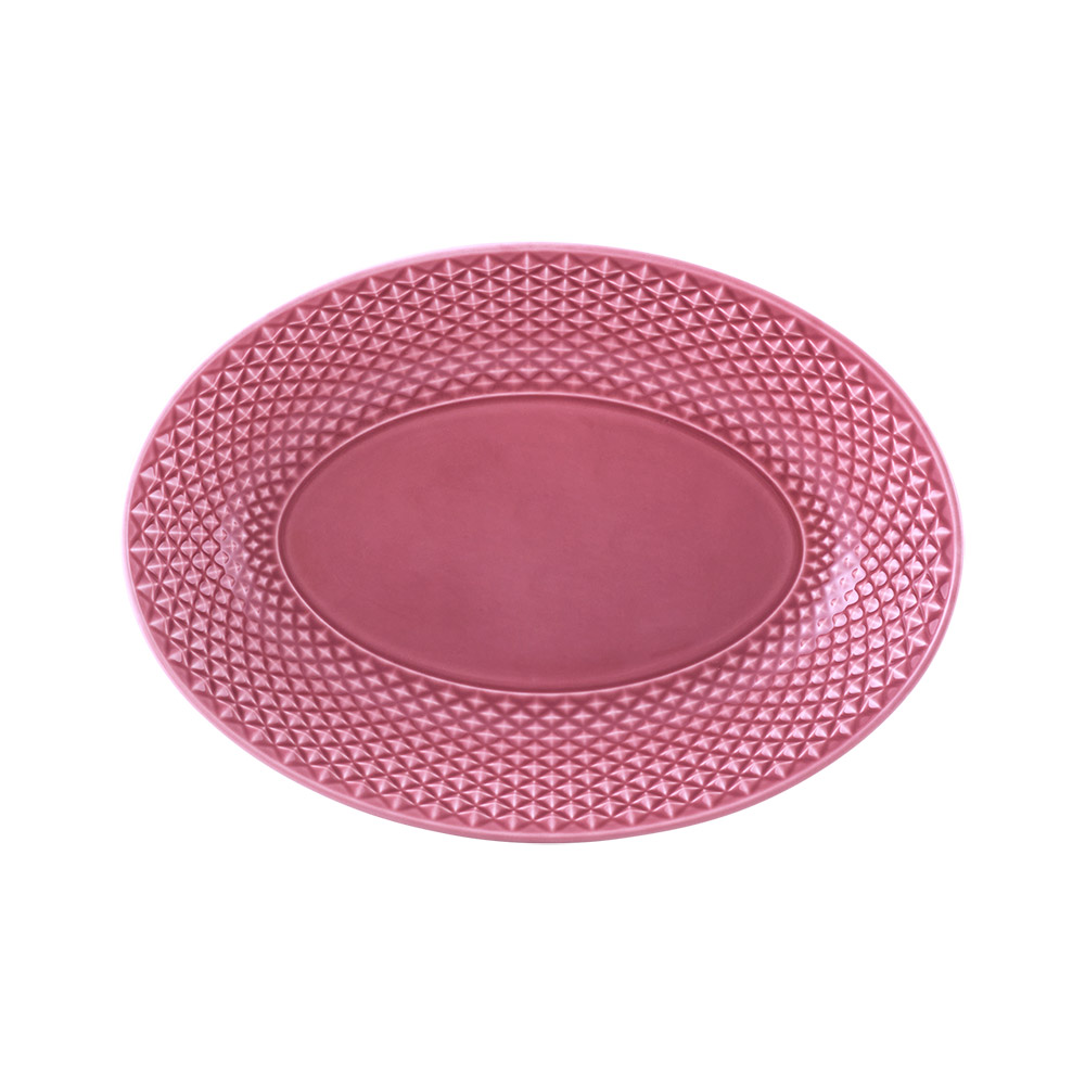 Platter, Pink, large image number null