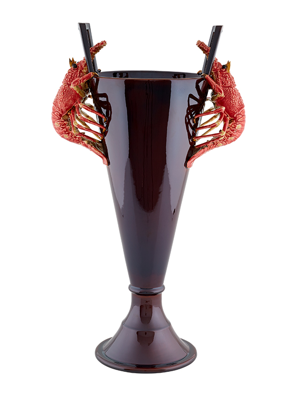 Lobster vase