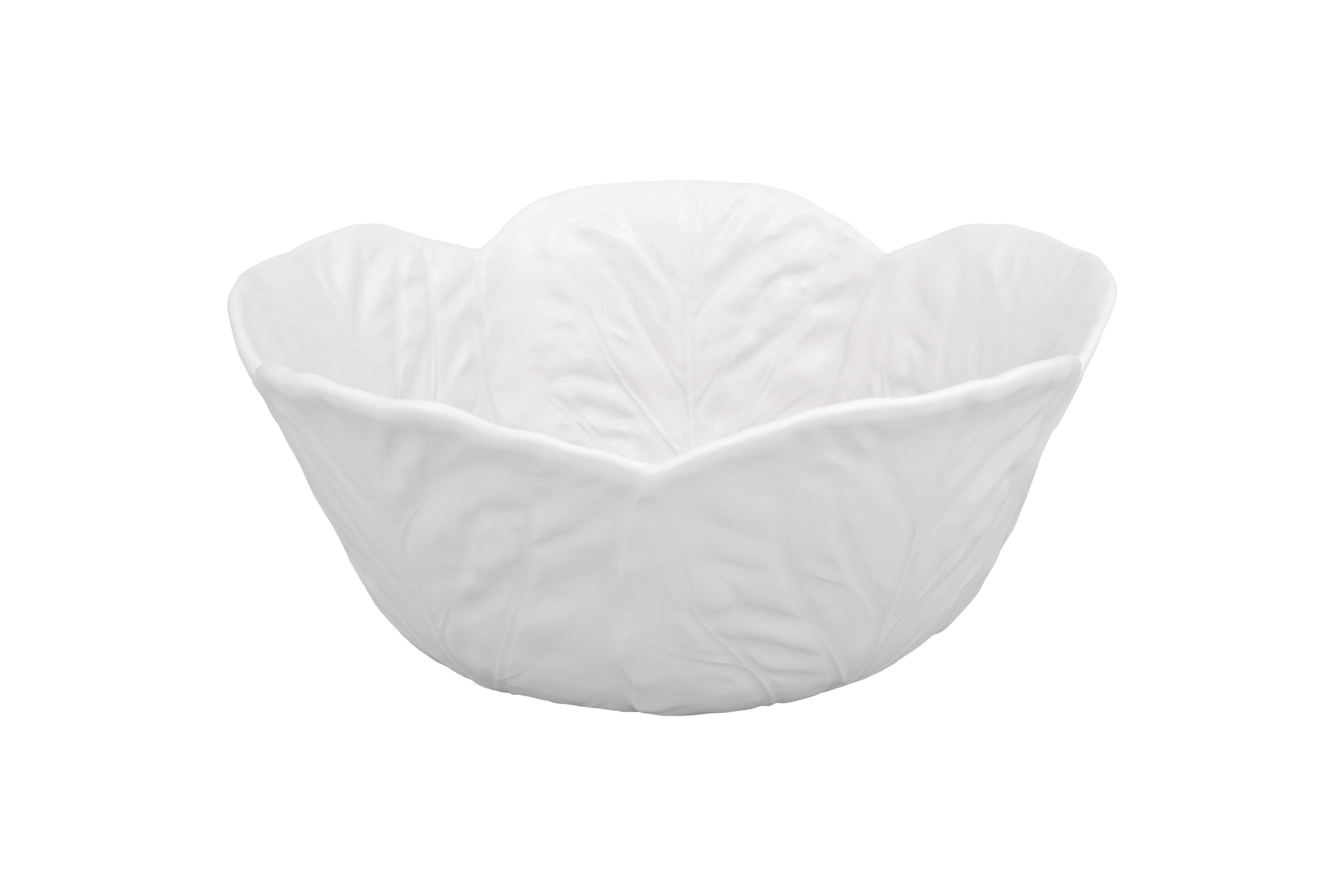 Small Salad Bowl, White, large image number null