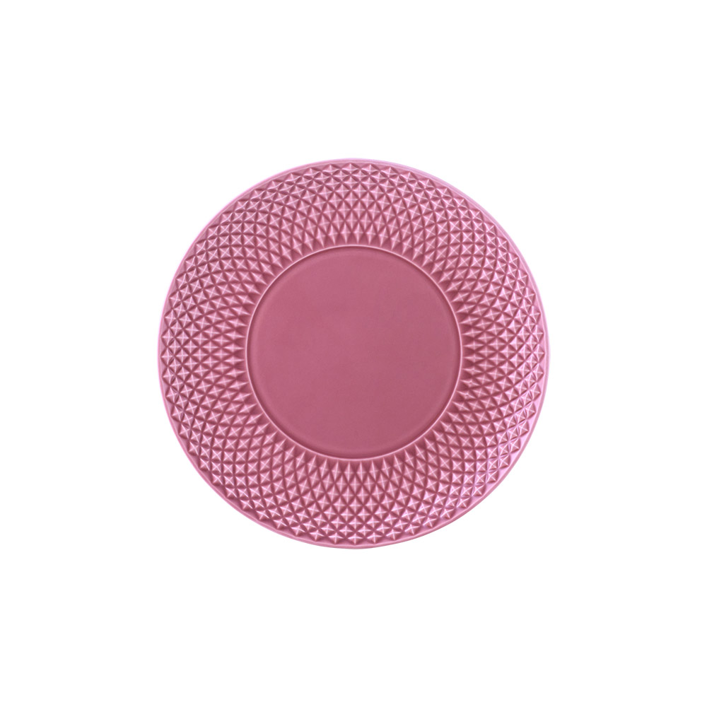 Plato Postre, Rosa, large image number null