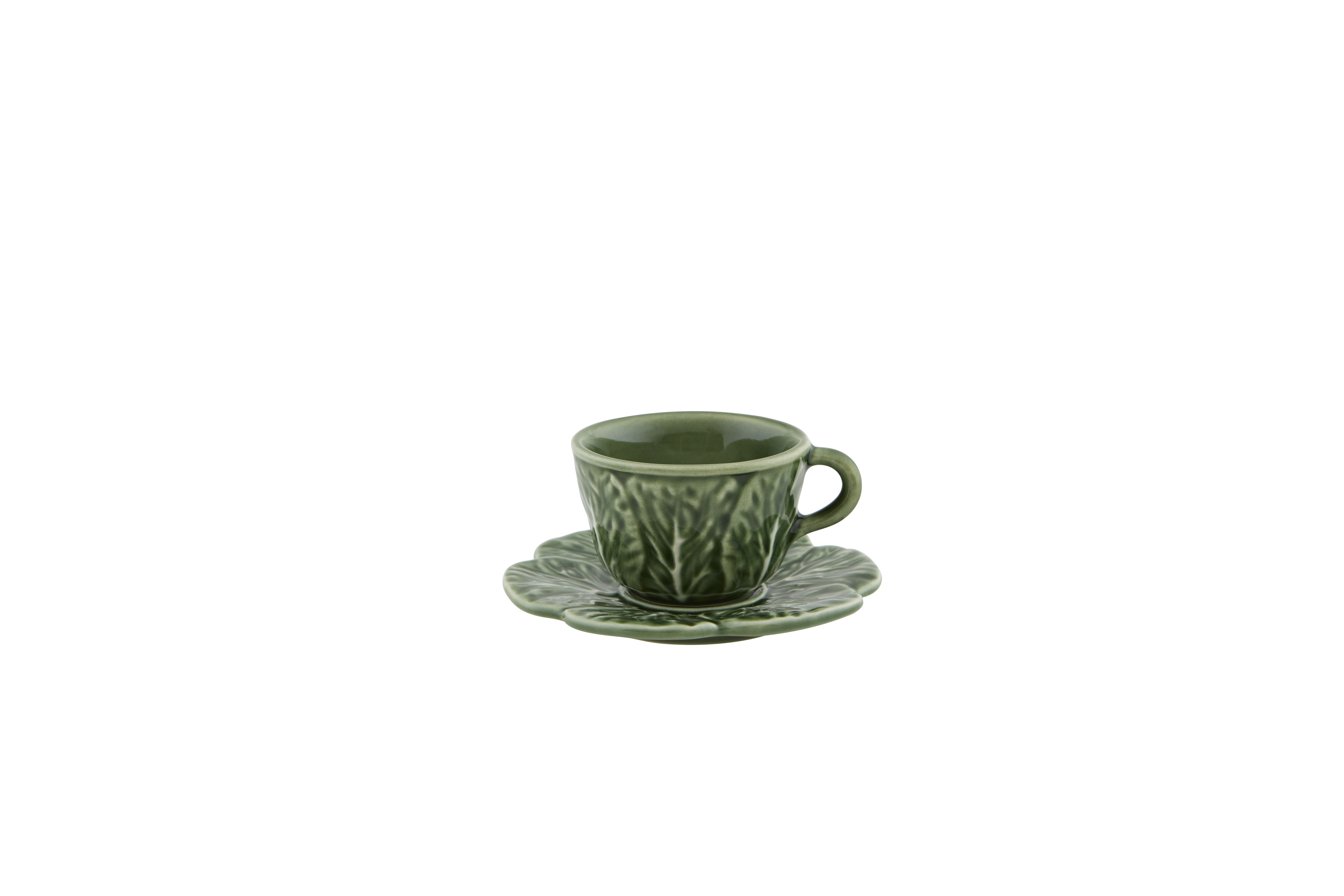 Taza Café con Platillo, Verde, large image number null