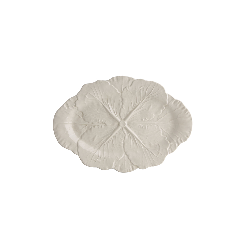 Small Oval Platter, Cream, large image number null