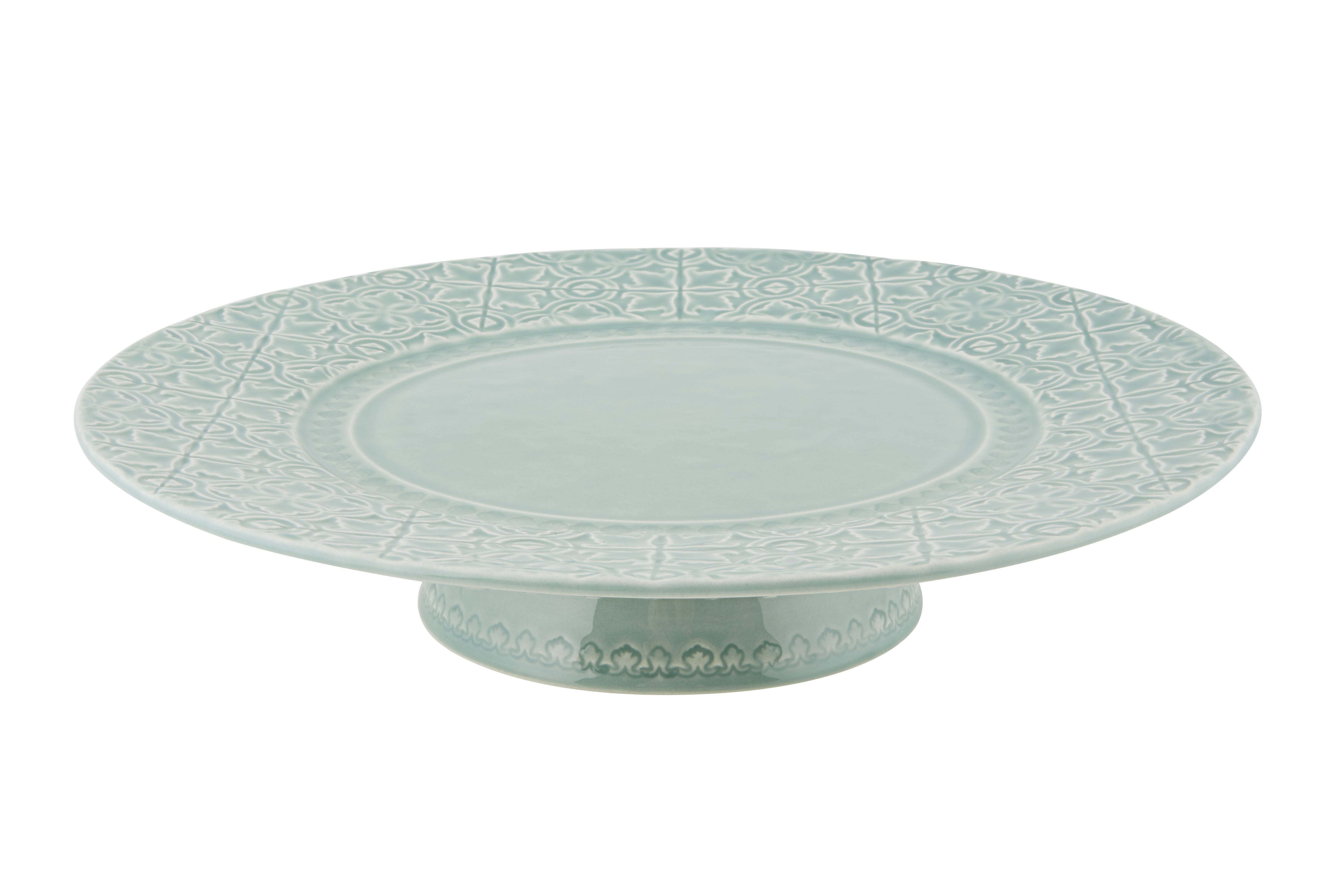 Large Cake Stand, Blue, large image number null