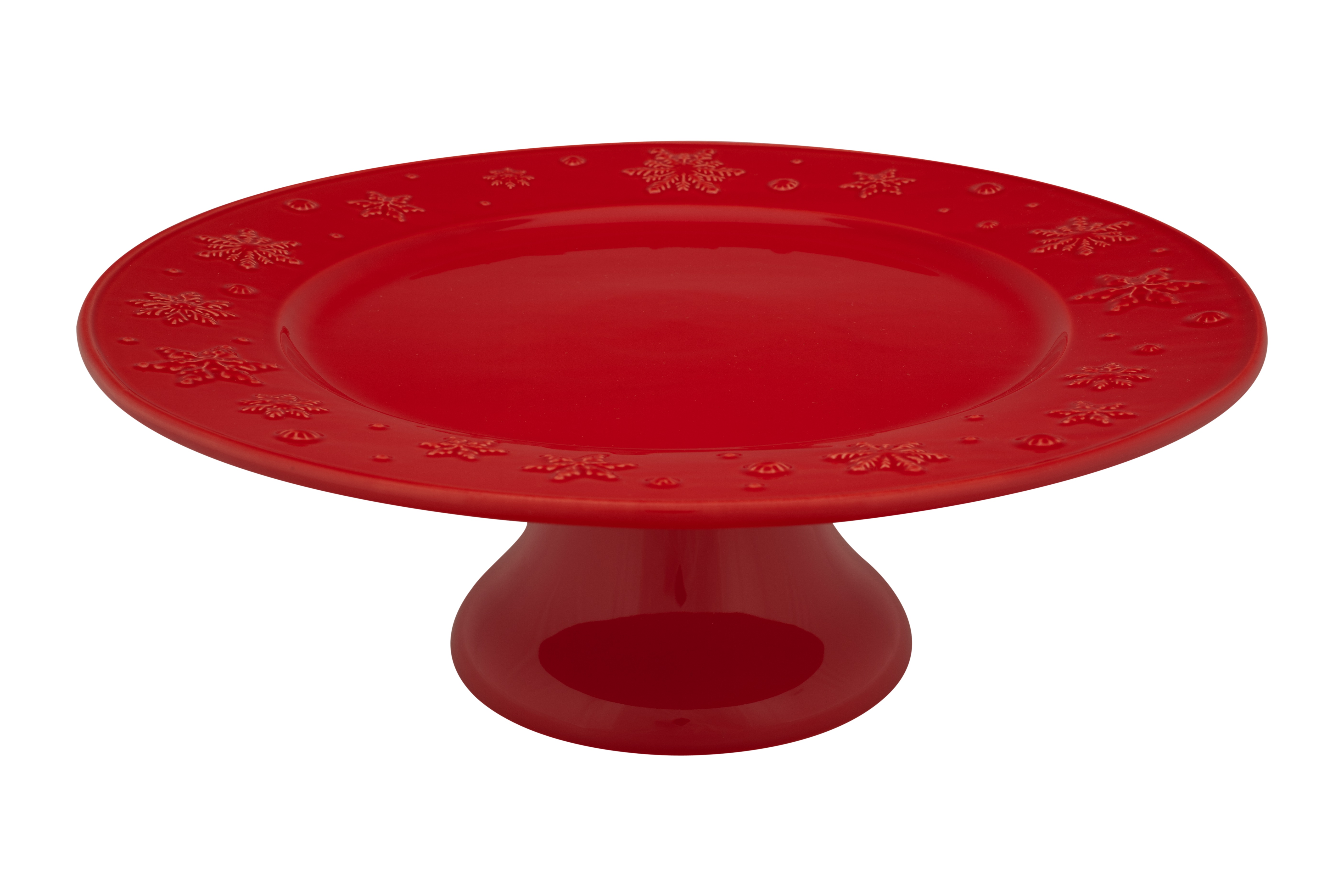 Cake Stand, Red, large image number null