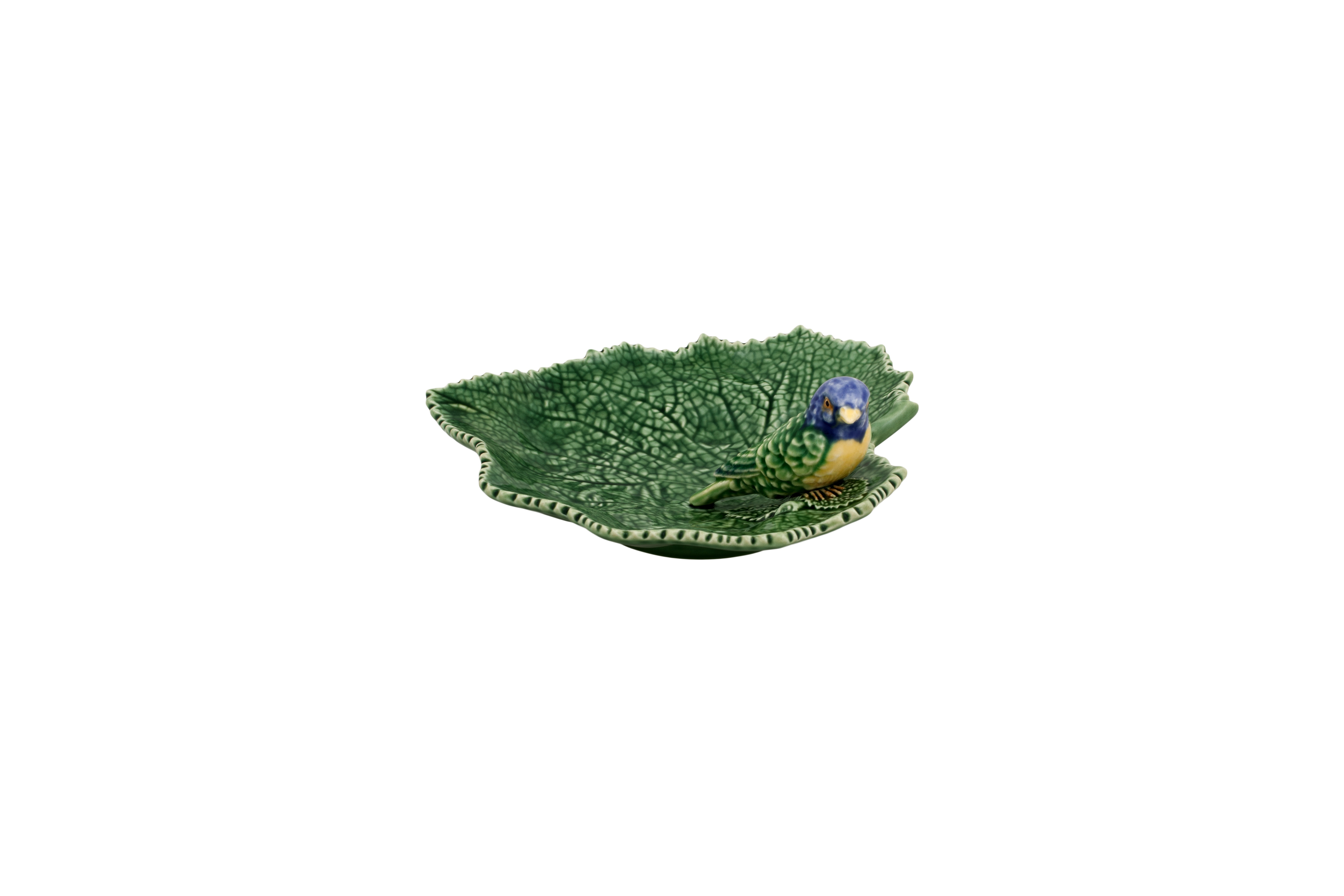 Leaf with Blue Bird