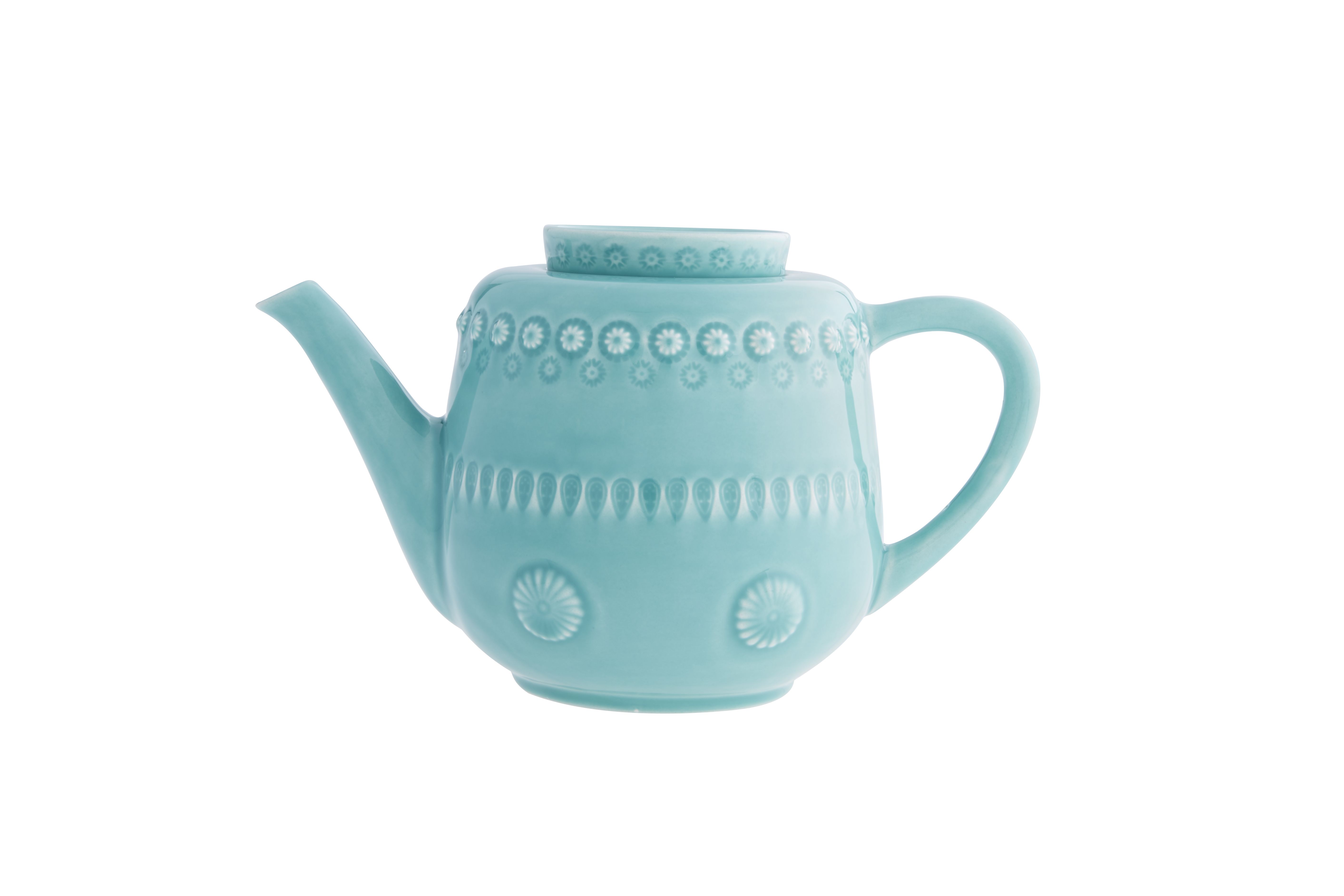 Tea Pot, Turquoise, large image number null