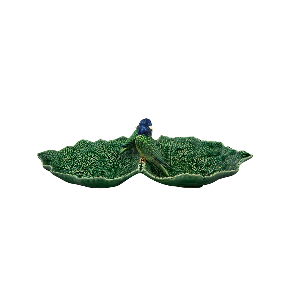 Double Leaf with Blue Birds, , large image number null