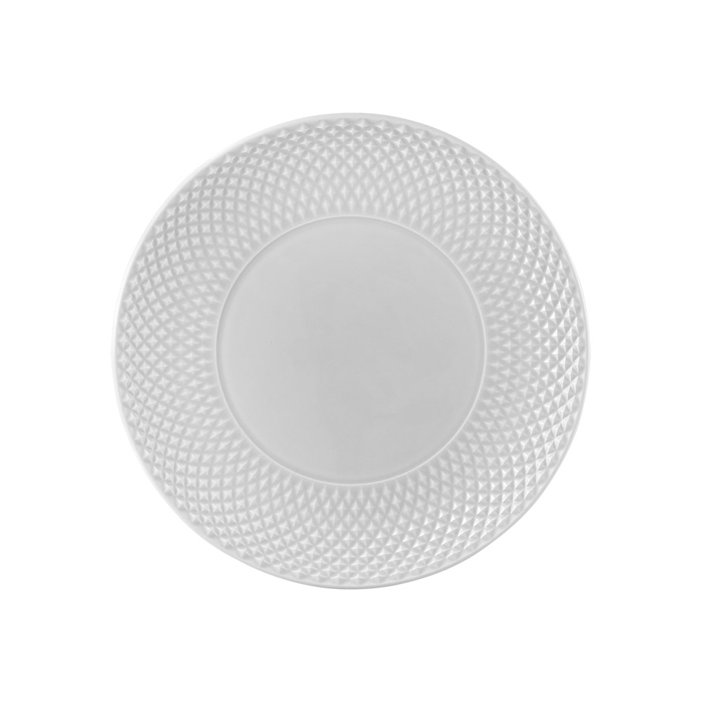 Dinner Plate, Grey, large image number null