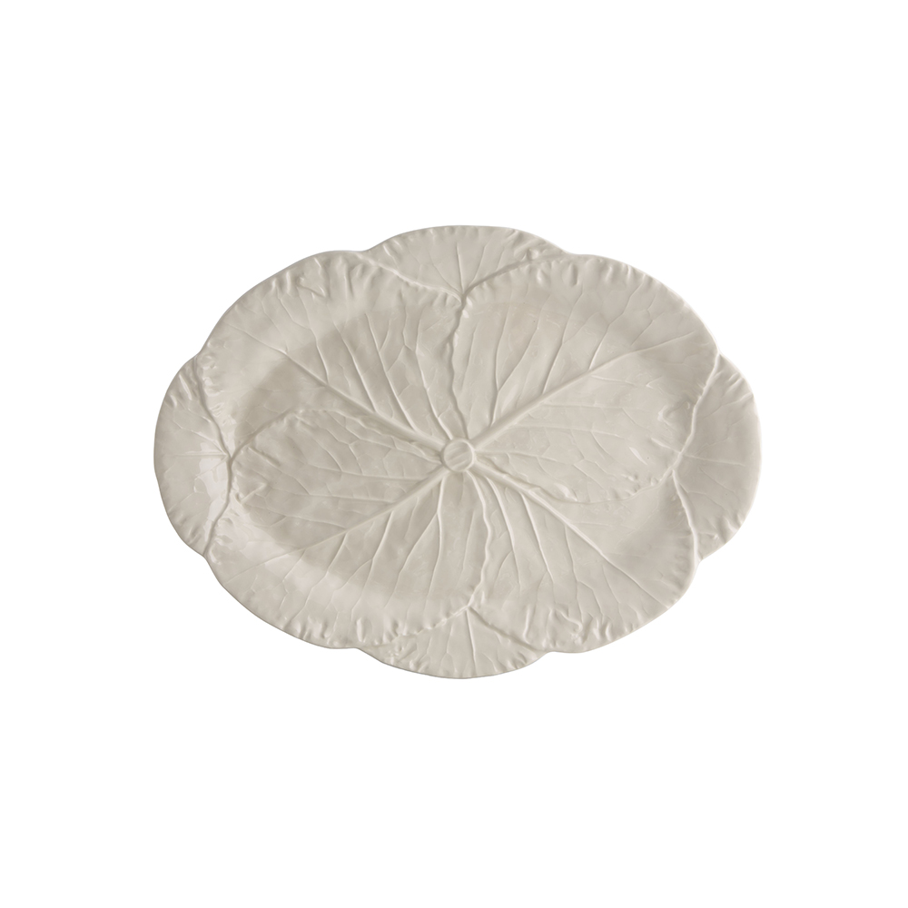 Travessa Oval Grande, Branco, large