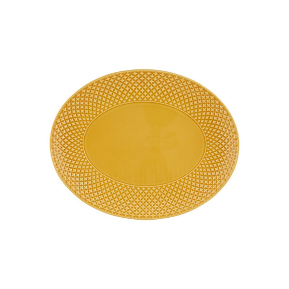 Platter, Yellow, large image number null