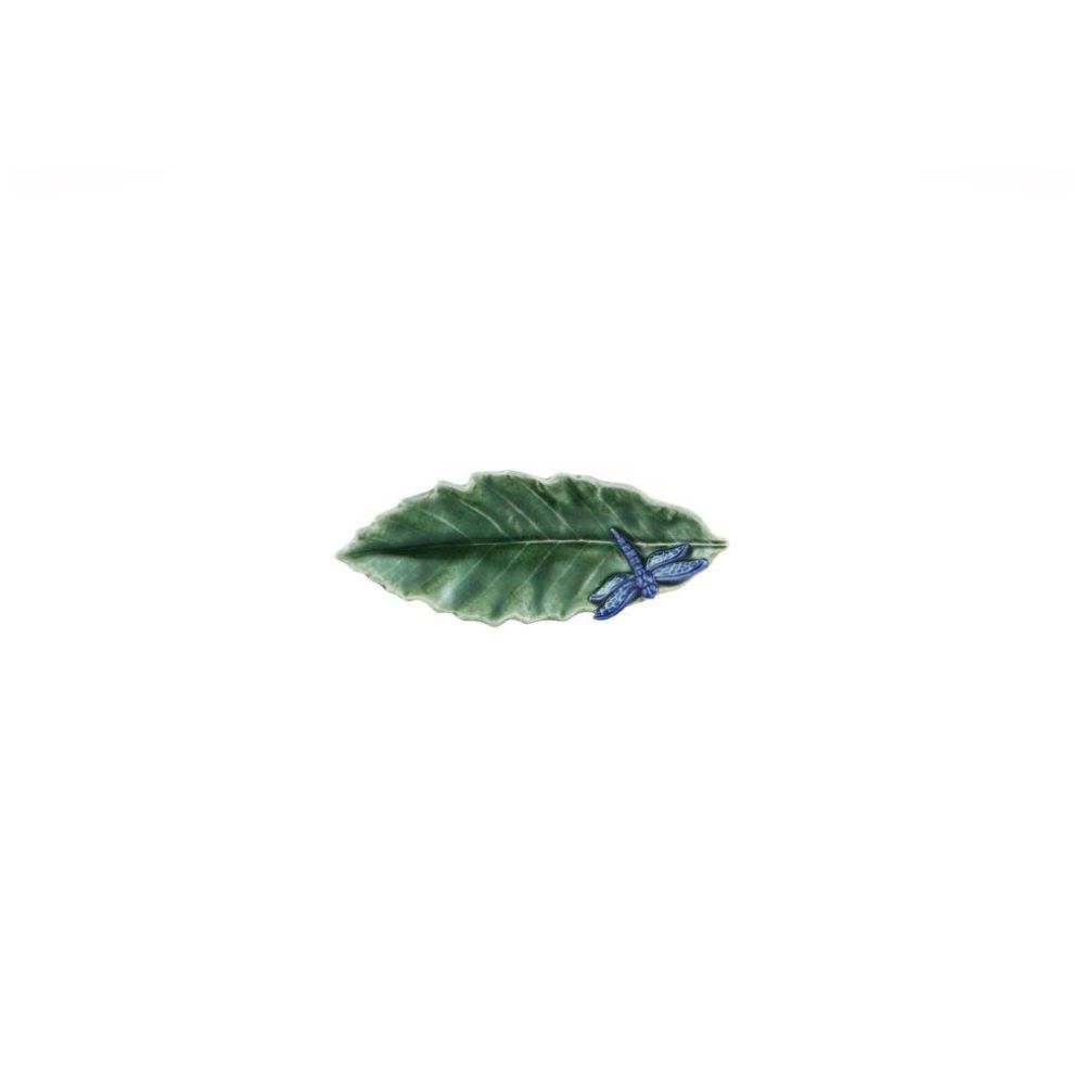 Hoja Casta&ntilde;o con Lib&eacute;lula, , large image number null